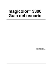 Konica Minolta magicolor 3300 Guia Del Usuario