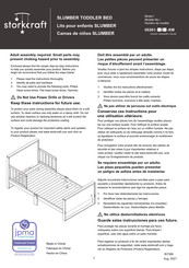 Storkcraft SLUMBER 05361-0-KM Serie Instrucciones De Montaje