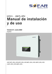 Sofar Solar HYD 6KTL-3PH Manual De Instalación Y De Uso