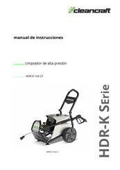 CleanCraft HDR-K 126-21 Manual De Instrucciones