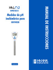 Hanna Instruments HALO 2 HI9810312 Manual De Instrucciones