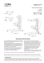 Hill-Rom Liko Sabina II EE Guía De Instrucciones