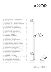 Hansgrohe Axor Front 26025140 Modo De Empleo/Instrucciones De Montaje