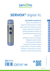 Servona digital XL Manual De Instrucciones