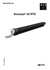 SOMFY Sonesse 40 RTS Manual De Instrucciones