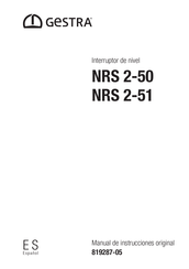 GESTRA NRS 2-51 Manual De Instrucciones Original