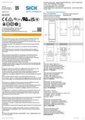 SICK GLD20 Manual De Instrucciones