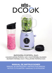 DCOOK Retro DUO 5424244 Manual De Instrucciones