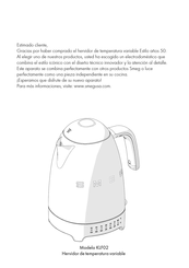 Smeg KLF02 Manual Del Usuario