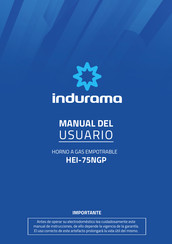 Indurama HEI-75NGP Manual Del Usuario