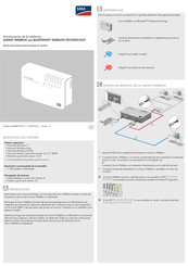 SMA SUNNY WEBBOX Instrucciones