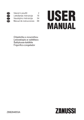 Zanussi ZBB28465SA Manual De Instrucciones