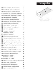 Hansgrohe Rainmaker Select 580 3jet 24001600 Modo De Empleo/Instrucciones De Montaje