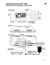 Techno Line WT 498S Manual De Instrucciones