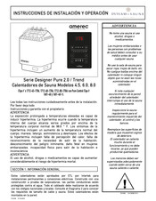 Amerec Designer Pure 6.0 Instrucciones De Instalación Y  Operación