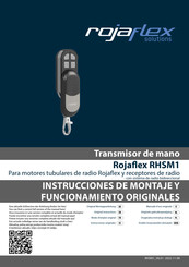 rojaflex 90100059 Instrucciones De Montaje Y Funcionamiento