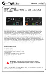 Atlona AT-OME-EX-KIT Guia De Instalacion