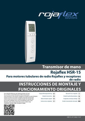 rojaflex HSR-15 Instrucciones De Montaje Y Funcionamiento