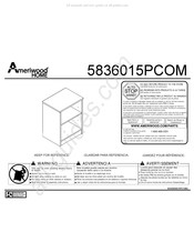 Ameriwood HOME 5836015PCOM Instrucciones De Montaje