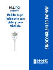 Hanna Instruments HALO 2 HI9810372 Manual De Instrucciones