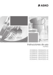 Asko OCS8664A Instrucciones De Uso