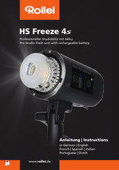 Rollei HS Freeze 4s Manual De Instrucciones