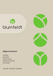 Blumfeldt Highgrow Advanced Manual De Instrucciones
