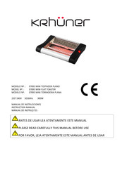 KRHÜNER 37895 Manual De Instrucciones