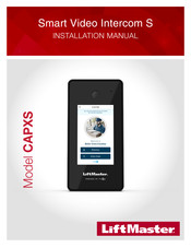 LiftMaster Smart Video Intercom S Manual De Instalación