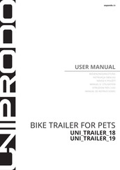 UNIPRODO UNI TRAILER 18 Manual De Instrucciones