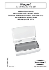 Renfert 1440-1000 Instrucciones Para El Servicio