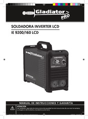 Gladiator PRO IE 9200/160 LCD Manual De Instrucciones Y Garantía