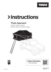 Thule 901015 Manual De Instrucciones