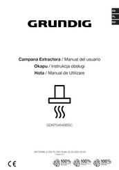 Grundig GDKP5464BBSC Manual Del Usuario