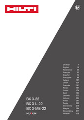 Hilti BX 3-L-22 Manual De Instrucciones