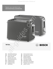 Bosch TAT3A Serie Instrucciones De Uso