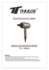 Thulos TH-HD804 Manual De Instrucciones