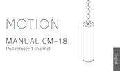 Motion CM-18 Manual