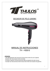 Thulos TH-HD810 Manual De Instrucciones