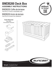 Suncast BMDB200 Instrucciones De Armado