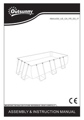 Outsunny 848-032V80LG Manual De Montaje E Instrucciones