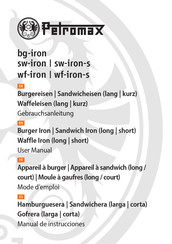 Petromax wf-iron Manual De Instrucciones