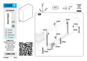 CAME RIOCT8WS Manual De Instrucciones