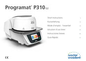 Ivoclar Vivadent Programat P310 G2 Instrucciones Breves