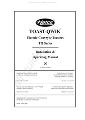 Hatco TOAST-QWIK TQ-300 Manual De Instalación Y Funcionamiento