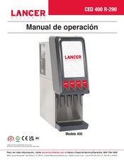 lancer CED 400 Manual De Operación