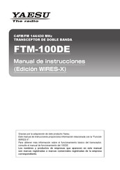 Yaesu FTM-100DE Manual De Instrucciones