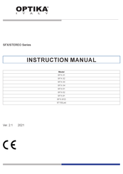 Optika Italy SFX-52 Manual De Instrucciones