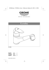 Grohe Eurodisc 33 330 Manual Del Usuario