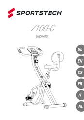 SPORTSTECH Ergometer X100-C Manual Del Usuario